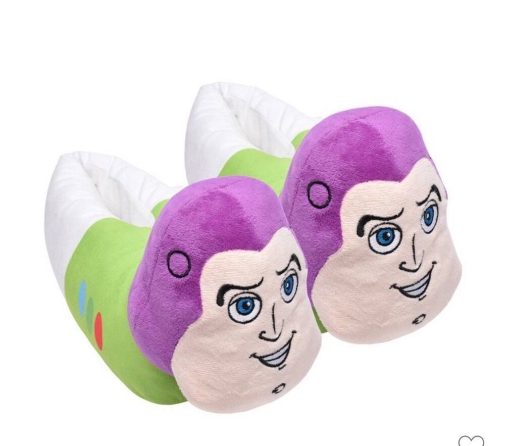 Kids' Toy Story Slippers - Buzz Lighter White M